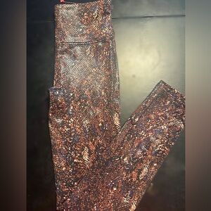 SPANX Multicolor Patterned Leggings